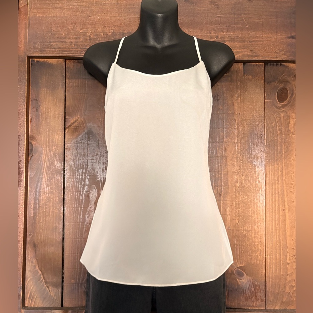 J. Crew Classic White Camisole Top